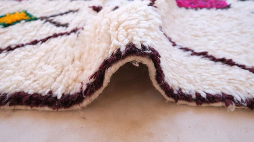 AFK Living vloerkleed Berber - handgemaakt - Wol - 140 cm x 200 cm