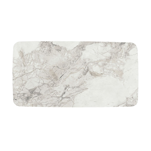 Calicosy - Salontafel LIORA - Wit marmereffect 100x54x45 cm