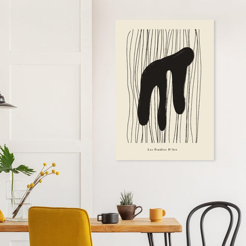 Artfulprints  Abstract - Les étudies d'art   poster 30x40 cm