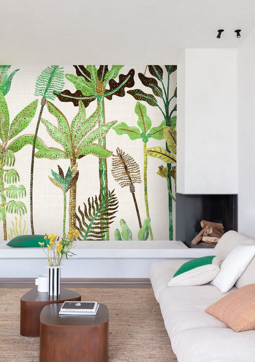 Masureel behang natuurmotief grijs - 53 cm x 10.05 m - 630577 - vtwonen shop