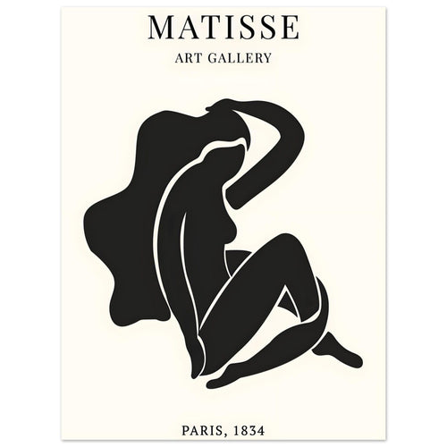 Artfulprints  Matisse - Art of a woman   poster 30x40 cm - vtwonen shop