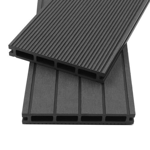 Home Deluxe - WPC terrasplanken complete set (incl. onderstructuur) SAMANA | kleur: antraciet, afmeting: 50 m²