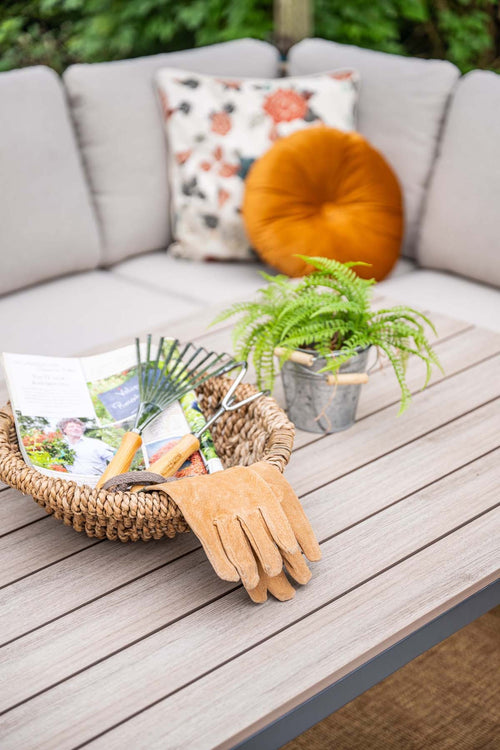 Wicker lounge-diningset Allasio - 9 persoons - Garden Impressions - vtwonen shop