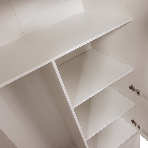 WOOOD kast met laden Dennis - Grenen - Dust - 202x111x55