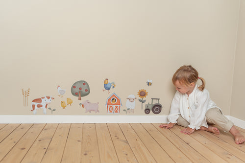 Little Dutch Luxe Muurstickers - Little Farm - 30x42cm