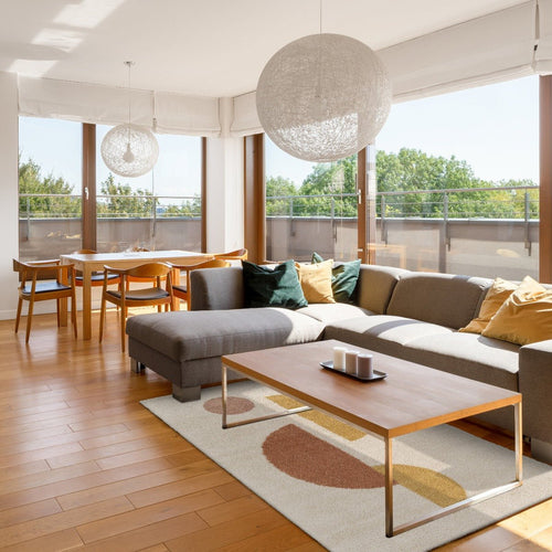 AFK Living vloerkleed Moon - zeer zacht - terracotta - 200 x 290 cm