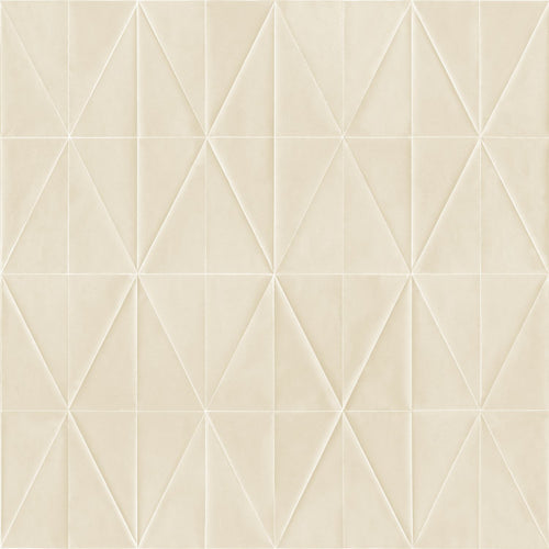 Origin Wallcoverings eco-texture vliesbehang origami motief zand beige - 0,53 x 10,05 m - 347855 - vtwonen shop