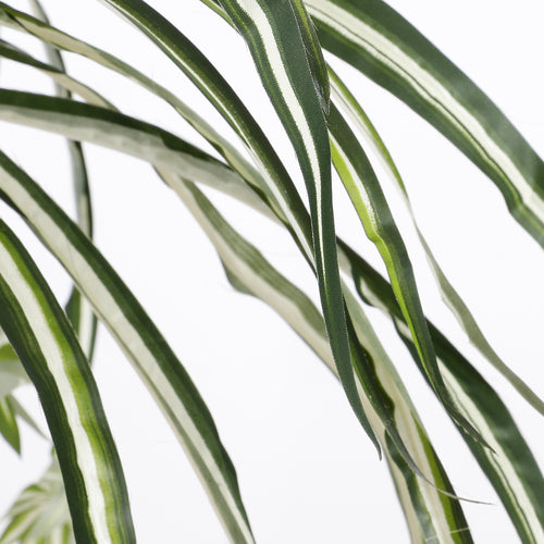 Mica Decorations Chlorophytum Kunstplant in Bloempot Stan - H45 x Ø45 cm - Groen