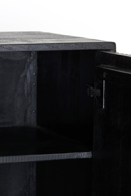 Light & Living kast ABAGE - 150x40x80cm - zwart - vtwonen shop