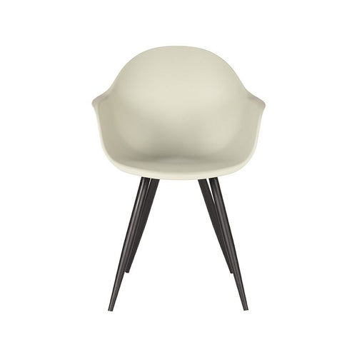 LABEL51 Eetkamerstoel Luca - Beige Kunststof - Set van 2 - vtwonen shop