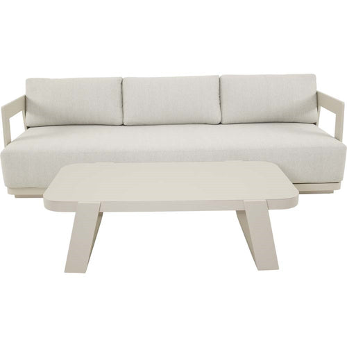 Lesli Living loungebank Makai - beige - 229x86,5x62,5cm