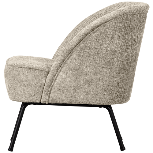 BePureHome fauteuil Vogue - Structure Velvet - Wheatfield - 69x57x70 - vtwonen shop