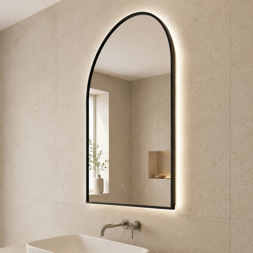 Badplaats Badkamerspiegel Tunis LED - 60 x 90 cm -  Badkamer Spiegel - Spiegel Douche