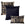 KUSSENSET | 3-delig | Celeste Curated | zwart | Hoii | inclusief veren binnenkussens