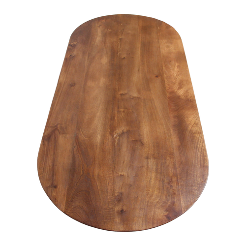 Raw materials salontafel Bullnose - bruin - 140x60x35 cm