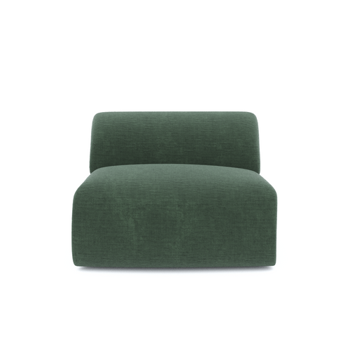 Sia Home - Fauteuils MYRA - Fluweel met structuur - Smaragdgroen - 75cm - vtwonen shop