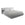LaMiaSofa Bed met opbergruimte Firenze - velours - marien - 220x225x82