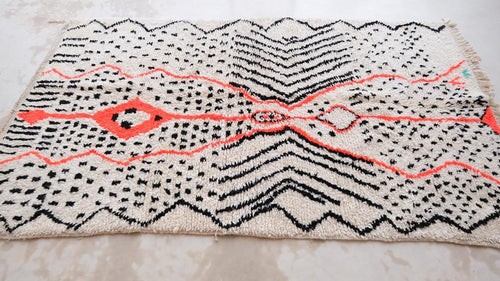 AFK Living vloerkleed Berber - handgemaakt - Wol - 140 cm x 200 cm