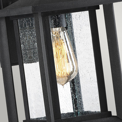 Elstead Quoizel Wakefield Outdoor Wandlantaarn Aarde Zwart, IP44