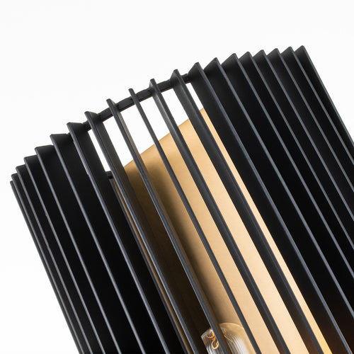 Elstead Kichler Linara Wandlamp Zwart & Natuurlijk Messing