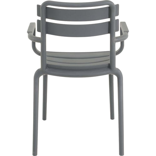Lesli Living bistrostoel Torvi - grijs - 54x56x81cm