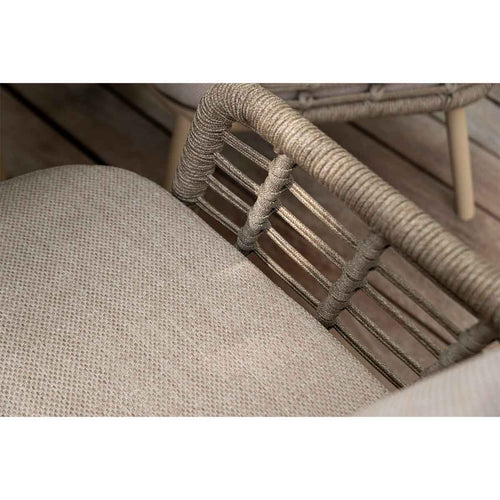 Taste by 4 Seasons lage tuinset Puglia - tuintafel Donato Ø160x69 cm 6-delig - vtwonen shop