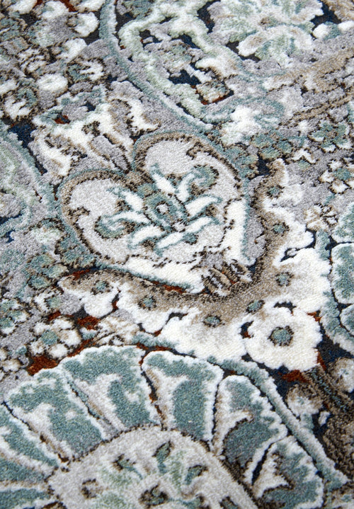 Villeroy & Boch 1809 Shortpile Rug Helen Light Grey Multicolor 230x340 cm