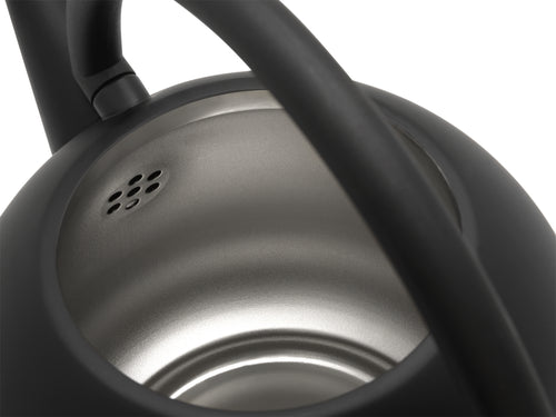Bredemeijer - Theepot Duet Design Saturn 1,2L mat zwart - vtwonen shop