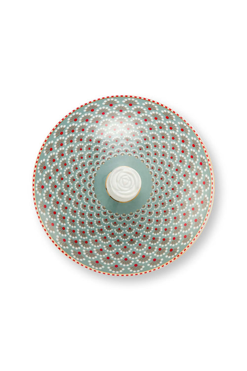 Pip Studio Voorraadpot - Blooming Tales - Lichtblauw - 14cm