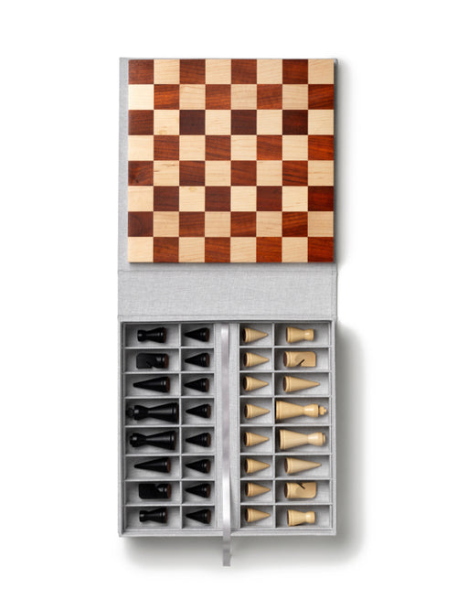 Printworks Spel - Chess Wood - The Modernist