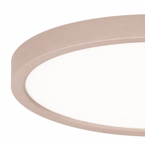 Highlight plafondlamp Piatto - 1 lichts - 44.5  x 2.5   cm - beige
