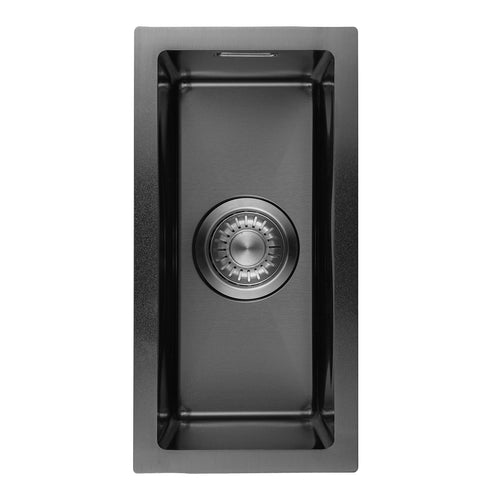 LOMAZOO spoelbak Belnem - RVS - gun metal - 24 cm