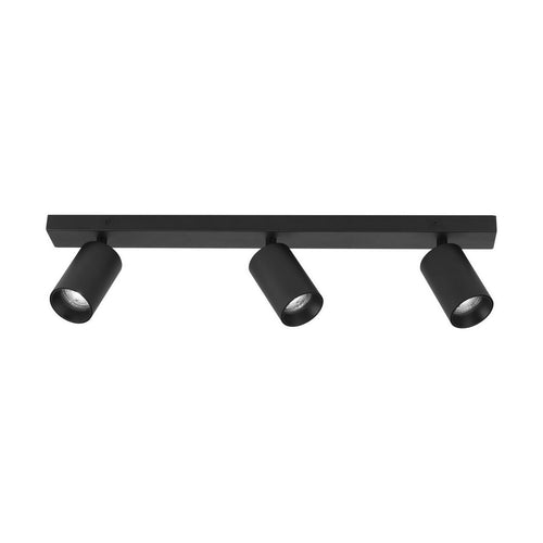 Nova Luce TOD Plafondspot met balk, zandkleurig zwart, GU10, 3x10W