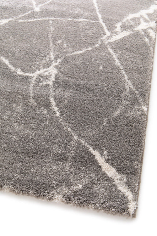 AFK Living vloerkleed Marble - zeer zacht - grijs - 160 x 230 cm