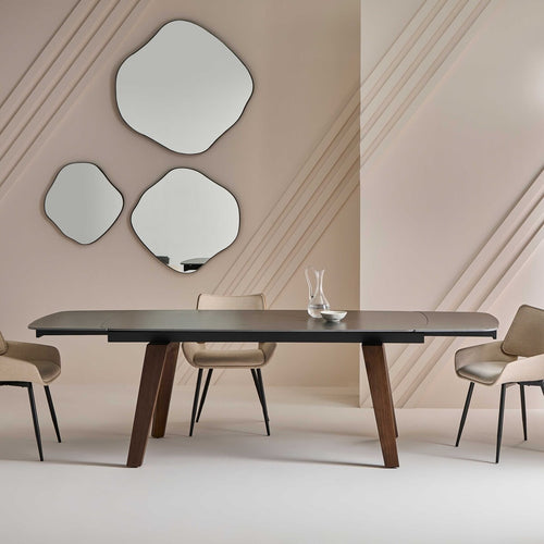 Signature - VECCHIO Eettafel - Grijs - 90x180x76 cm