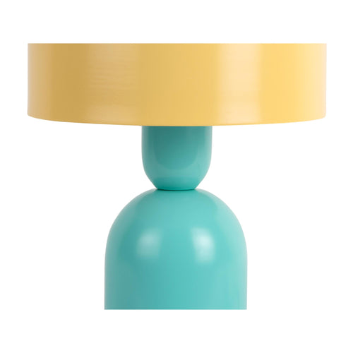 Leitmotiv tafellamp Double Funky - blauw - Ø19cm - vtwonen shop