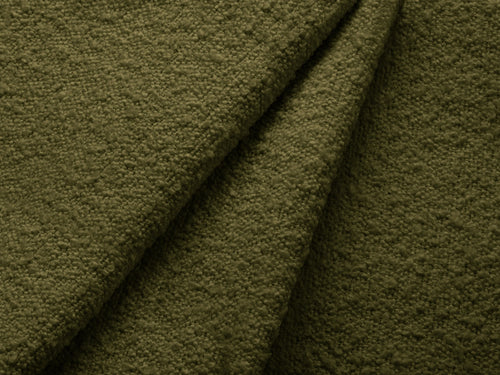 Micadoni - Linker module "Miley" boucle donker olijfgroen - 90x90x70cm