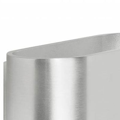 Highlight wandlamp Oval - 1 lichts - 8x 8 cm - mat chroom