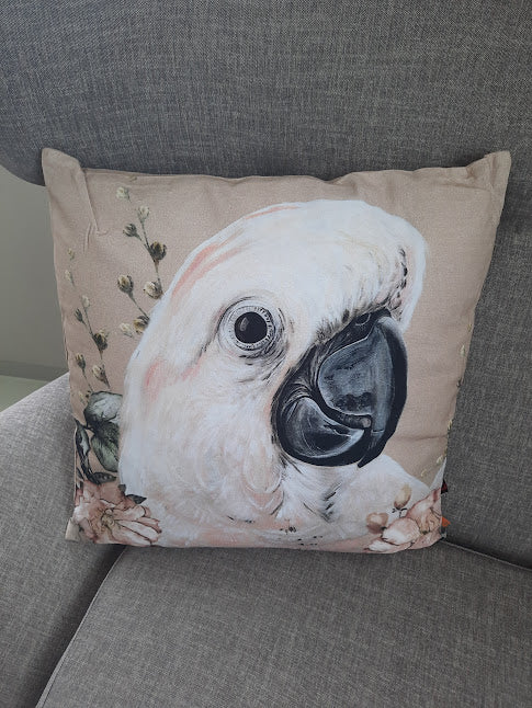 Furnilux Set van 2 Sierkussens- - Papagaai Sjakie - 45x45x10cm - vtwonen shop