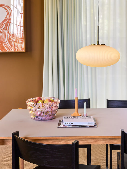 Hübsch eetstoel Forma - eikenfineer/eikenhout/multiplex - 50x50xh80cm - vtwonen shop