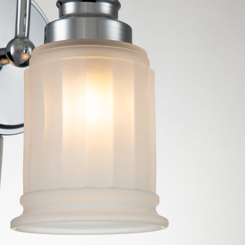 Elstead Quoizel Swell Wandlamp Gepolijst Chroom, IP44