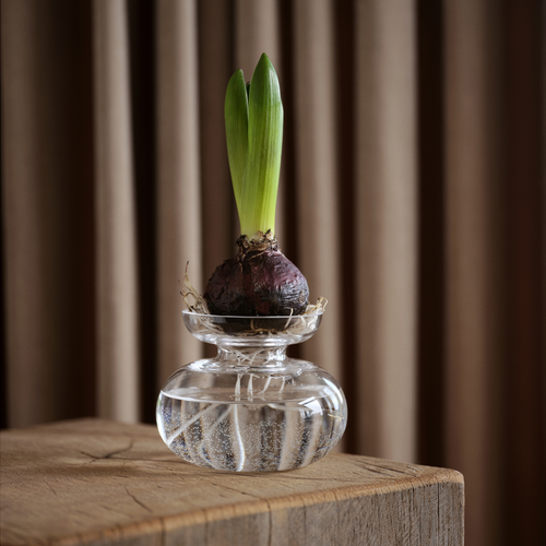 Zone Denmark Inu Kleine Ronde Glazen Vaas - 11 x 9 cm - vtwonen shop