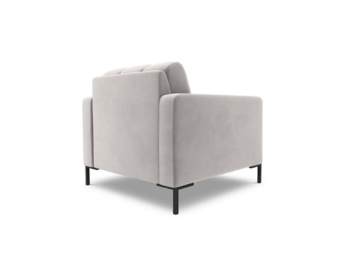 Cosmopolitan Design Fauteuil Bali flueel, geld - 96x87x75cm