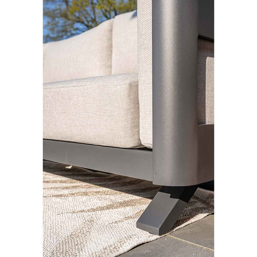 Garden Impressions hoek loungeset Medellin donker grijs 5-delig