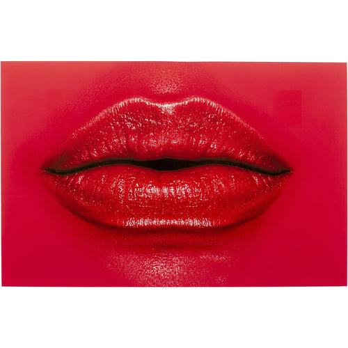 Kare Design Wandfoto rood lippen 120x80cm - vtwonen shop
