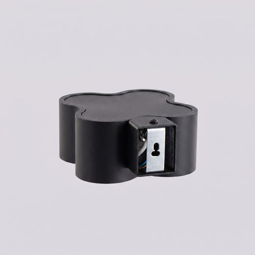 Sollux Lighting Wandlamp OVIO zwart Gx53 - 12x14,5x6cm