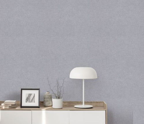 Erismann behang effen blauw grijs - 53 cm x 10.05 m - 662429 - vtwonen shop