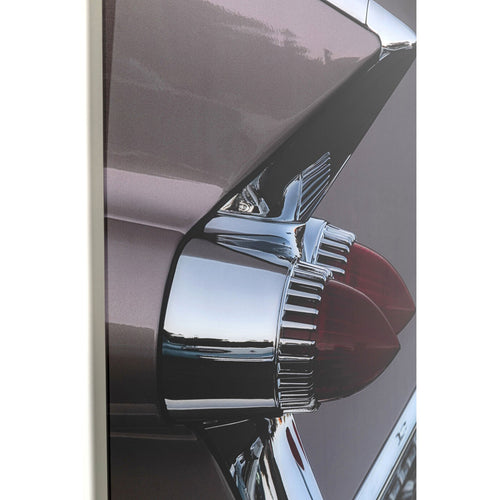 Kare Design Wandfoto achterlichten auto 80x120cm