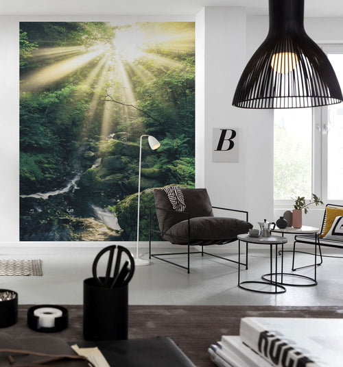 Sanders & Sanders fotobehang Goddelijk groen - 200 x 250 cm - 612497