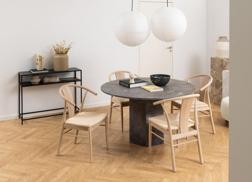 Rebellenclub Sidetable Aarhus - 100 x 35 cm - Zwart - vtwonen shop